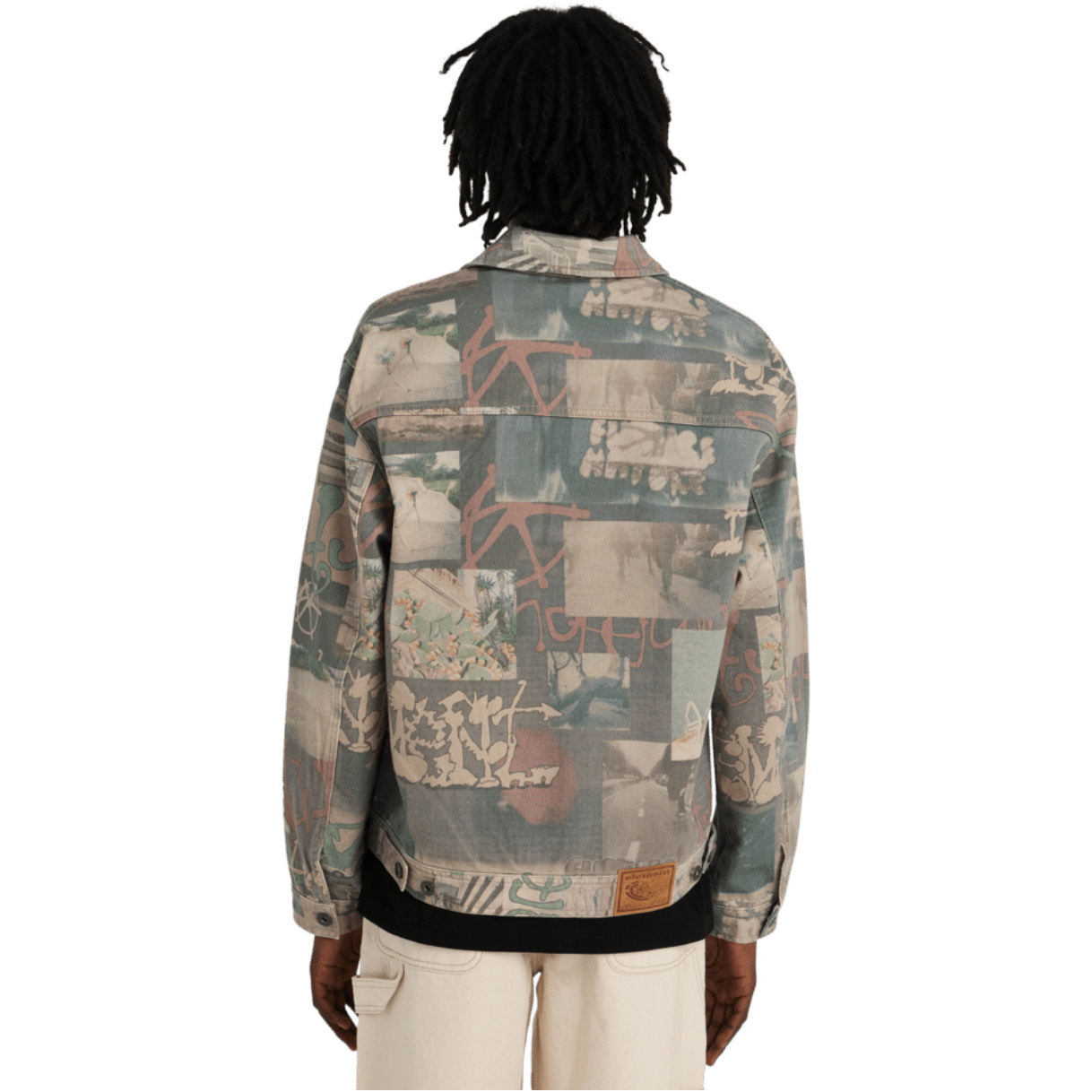 2026 Element Mens Trucker Low Tide Denim Jacket ELYJK00301 - Scenes Washed